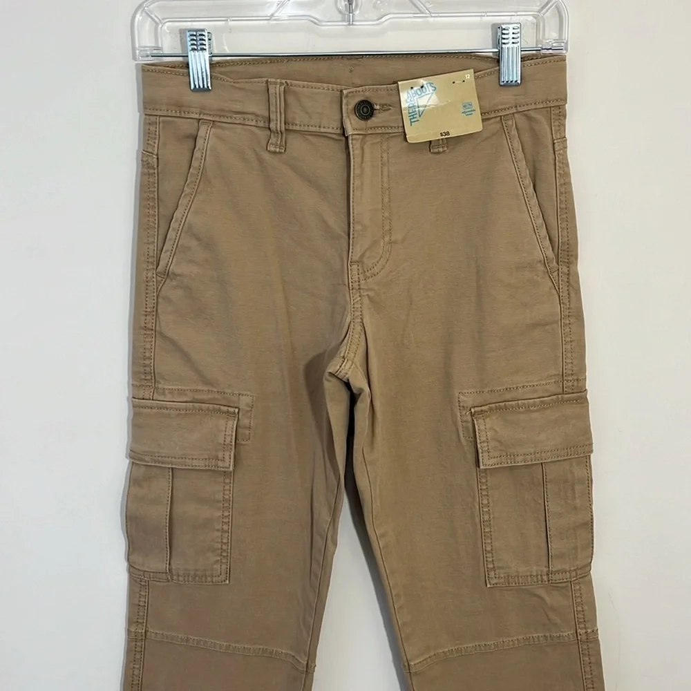 Thereabouts Boy’s Khaki Cargo Pants Size 12 - Picture 3 of 5